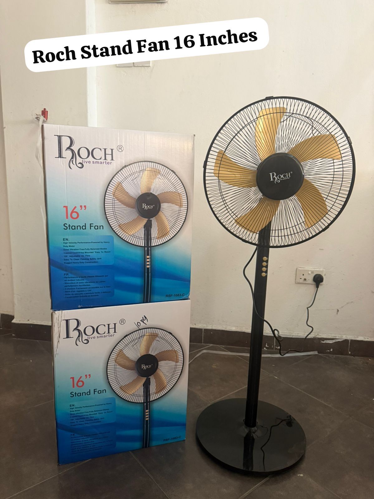 ROCH 16" STANDING FAN